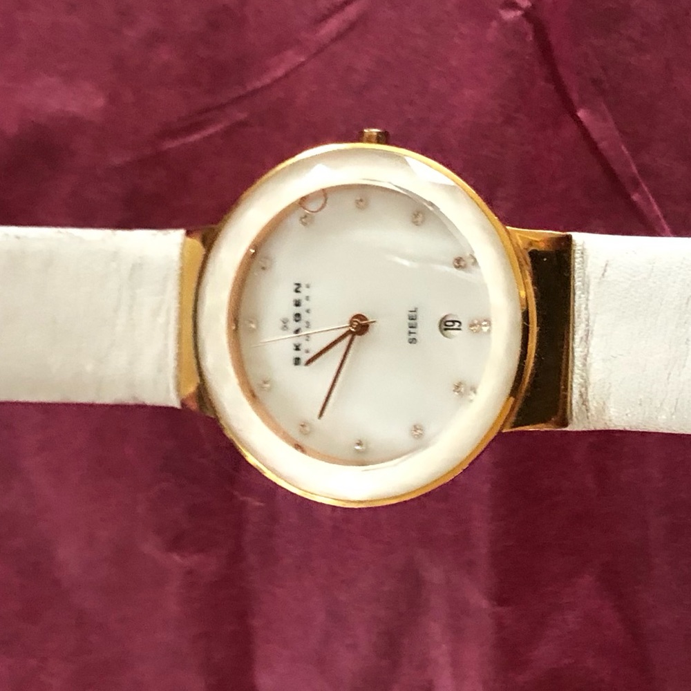 Women’s Skagen watch.